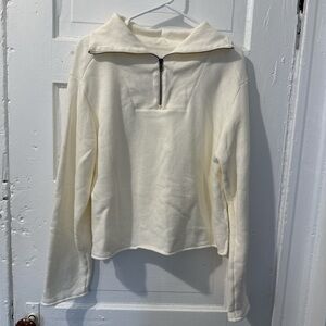 JCREW Heritage terry quarter-zip sweatshirt